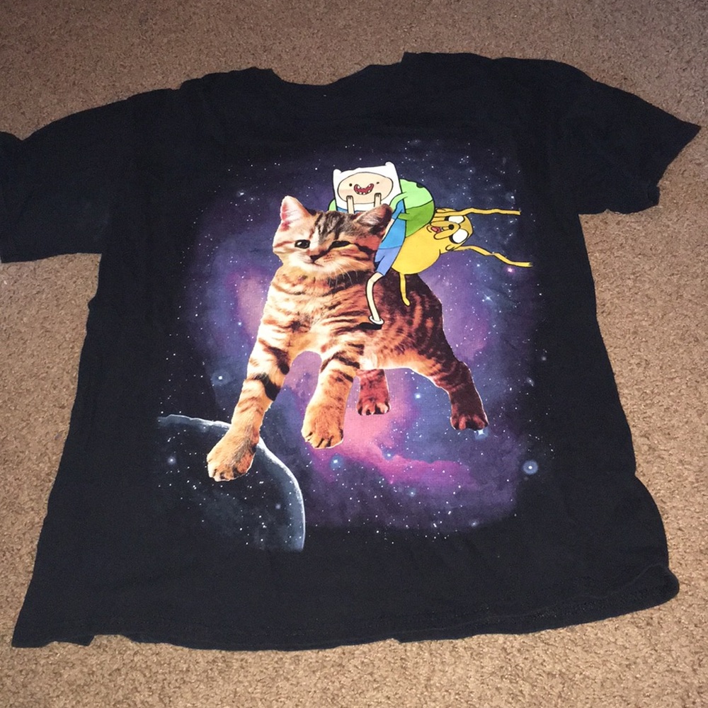 Adventure Time Galaxy Graphic Tee